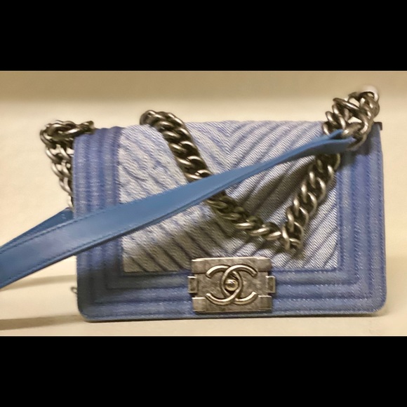 Chanel small denim boy bag - Picture 9 of 9